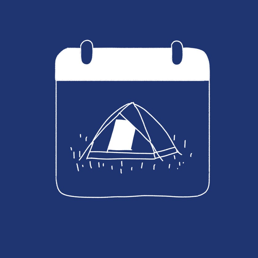 Camping reservations open Saturday for Memorial Day campgrounds.