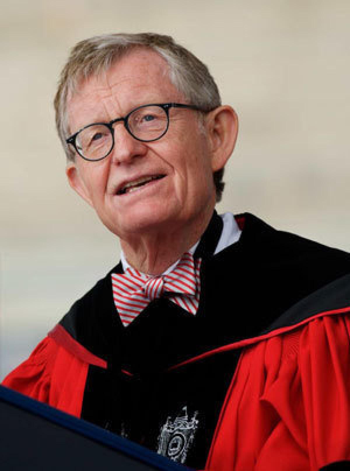 Ohio State University President Gordon Gee