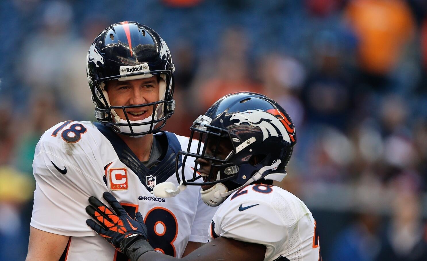 Peyton Manning throws two TDs to down Detroit as Broncos stay perfect, Denver Broncos