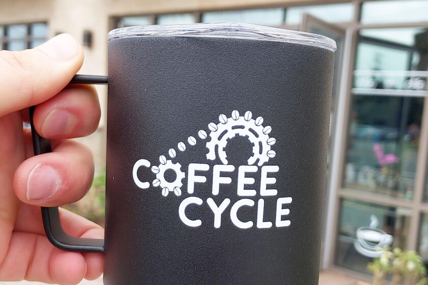 Coffee Cycle is at 1632 Grand Ave. in Pacific Beach.