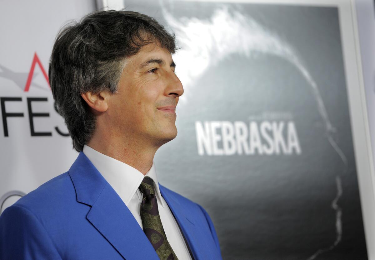 Alexander Payne, director of "Nebraska," attends the 2013 AFI Fest premiere of the film at the TCL Chinese Theatre on Monday, Nov. 11, 2013, in Los Angeles.