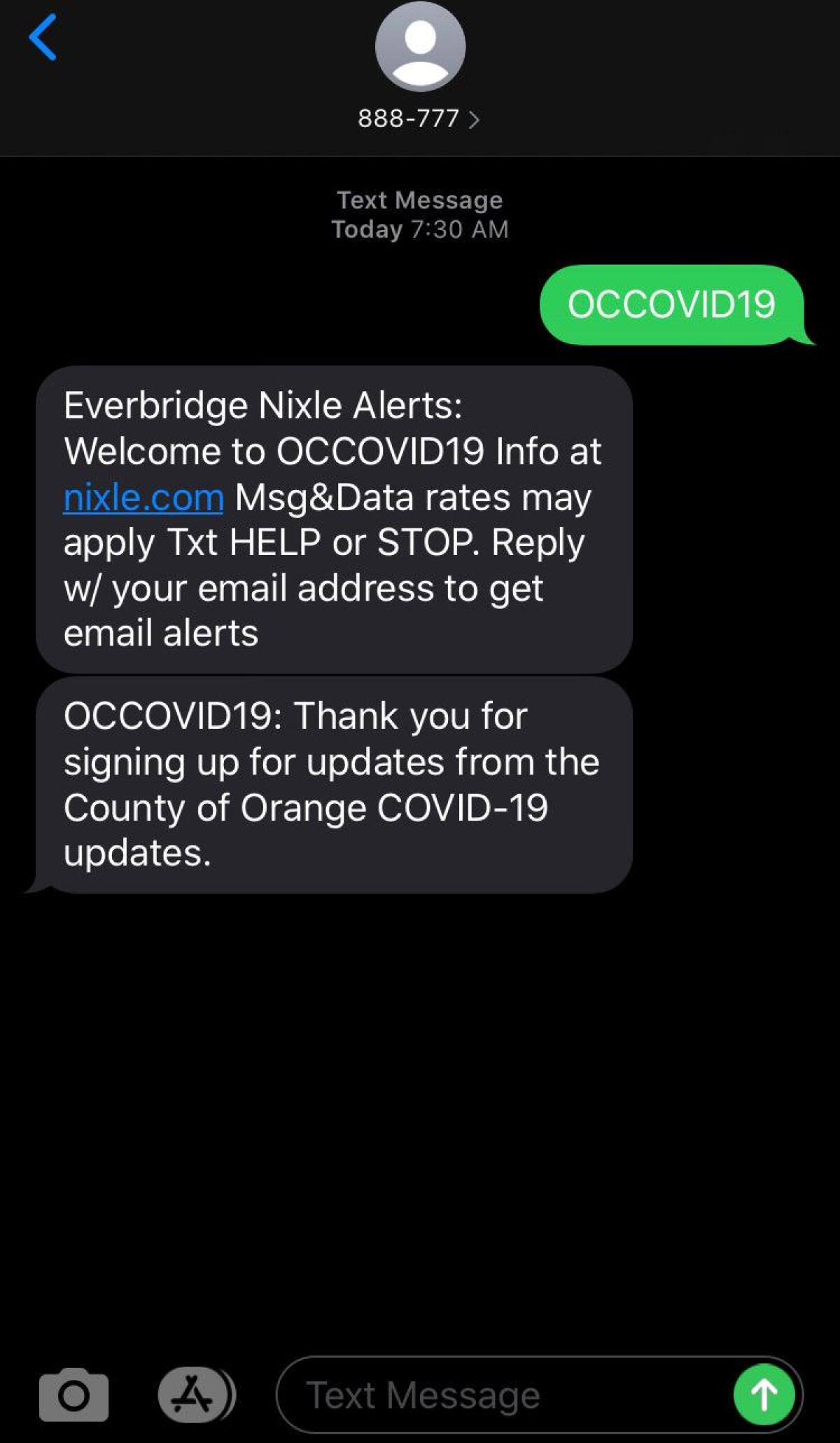 Orange County's new alert system will send news and updates to residents via text message.