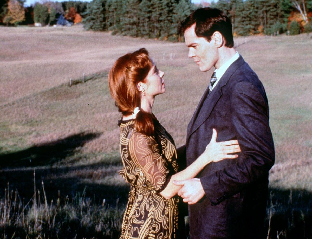 Megan Follows and Jonathan Crombie in a scene from "Anne of Green Gables: The Continuing Story," the second sequel to the original miniseries.