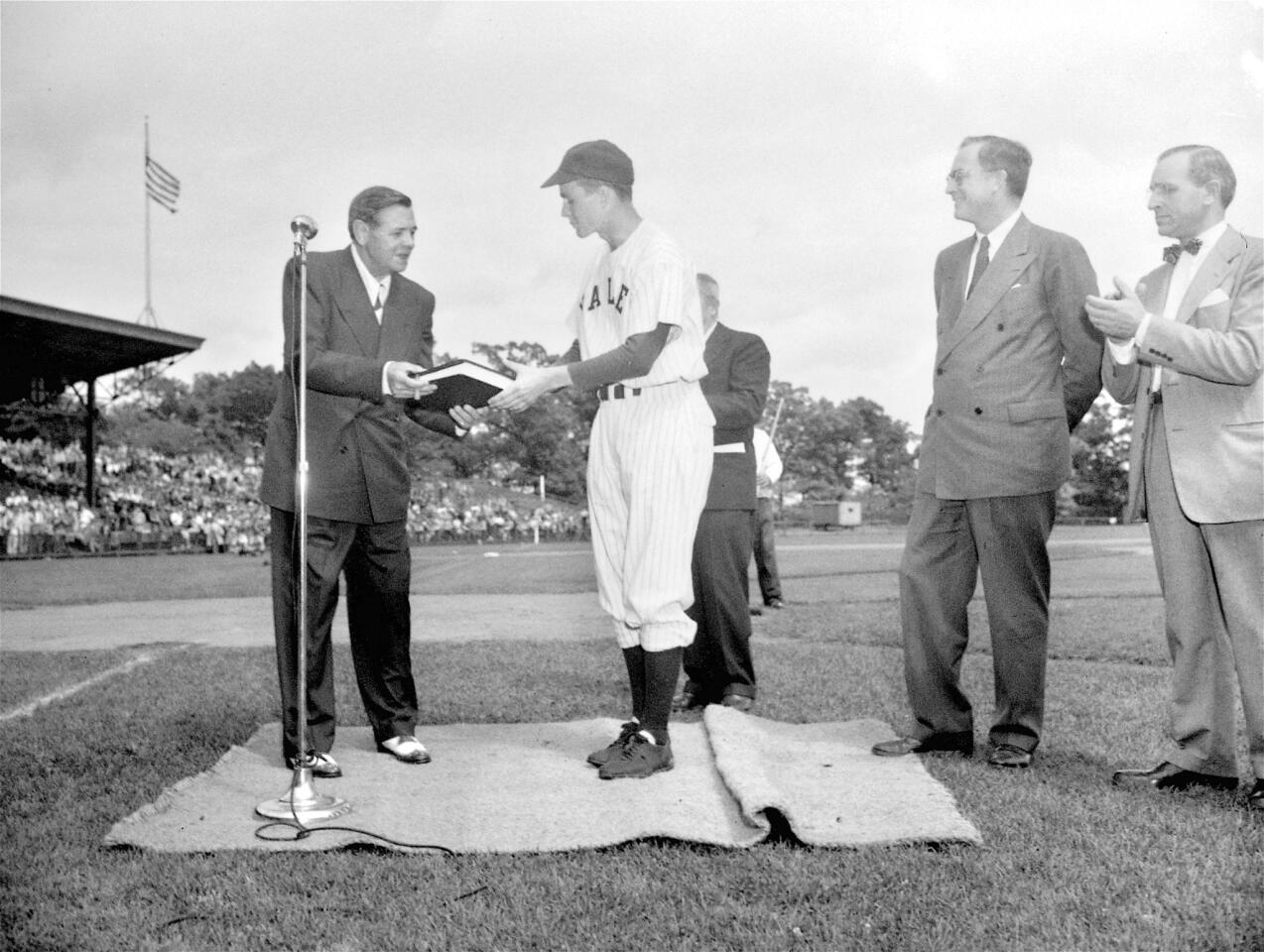 Babe Ruth and George H.W. Bush