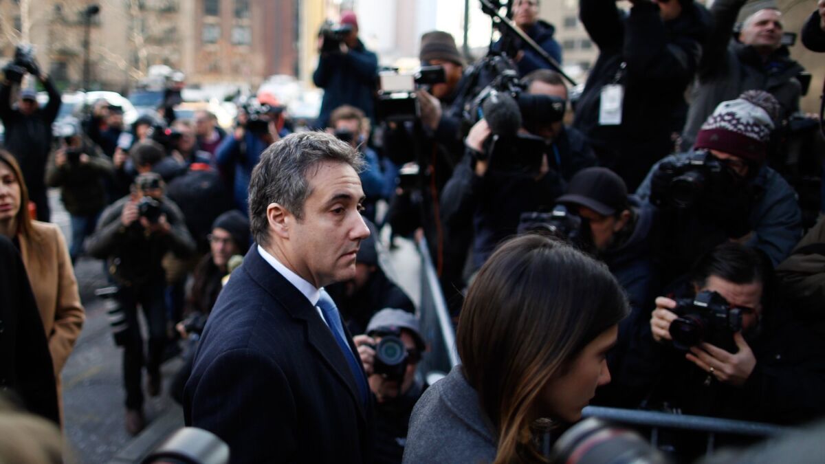 Michael Cohen, Trump's former lawyer and fixer, was sentenced to three years in prison.