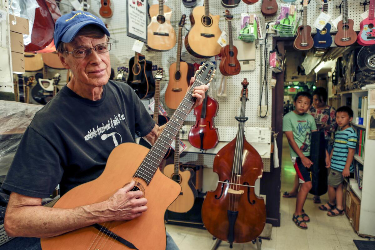 Johnny Thompson said he has no plans to retire, no plans to leave Monterey Park.