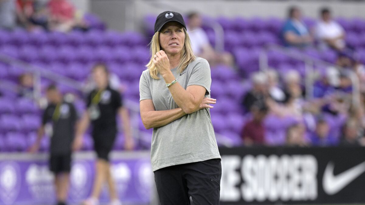 Ex-UCLA, Orlando Pride coach Amanda Cromwell banned from NWSL - Los Angeles  Times