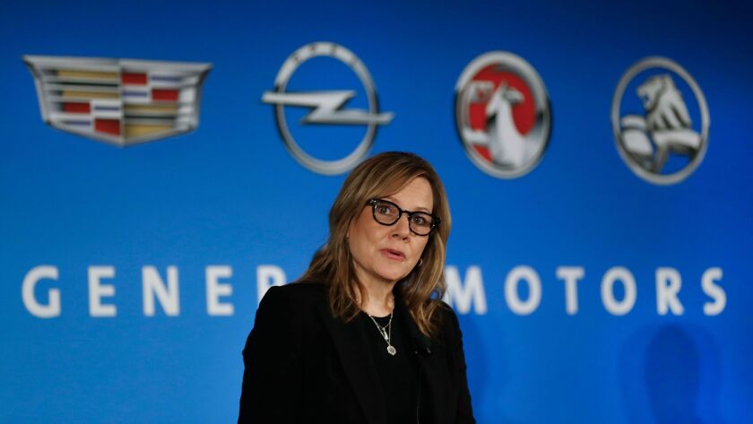 General Motors Chief Executive Mary Barra