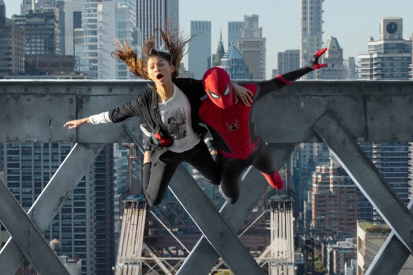 MJ (Zendaya) y Spider-Man. EFE/Sony Pictures