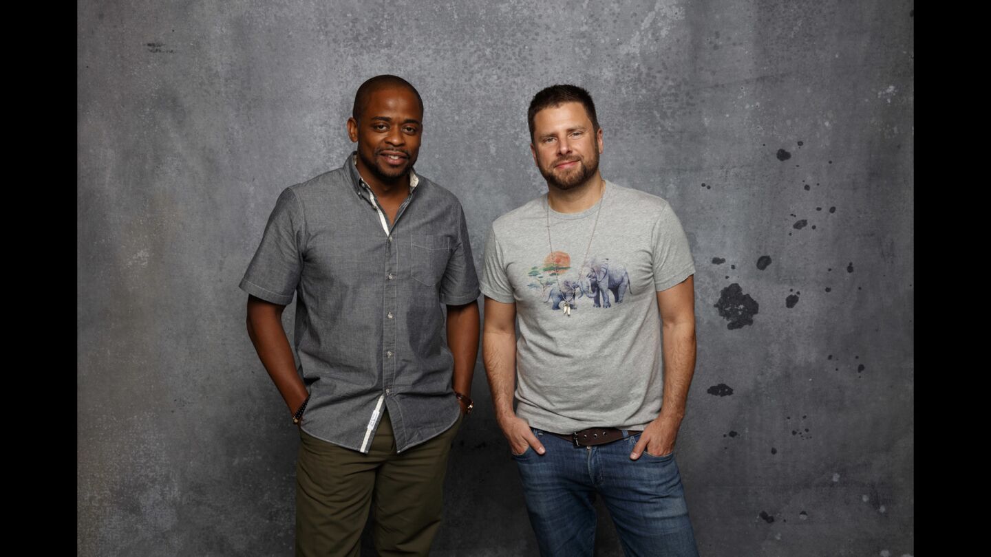 Dule Hill and James Roday, from the film "Psych: The Movie."