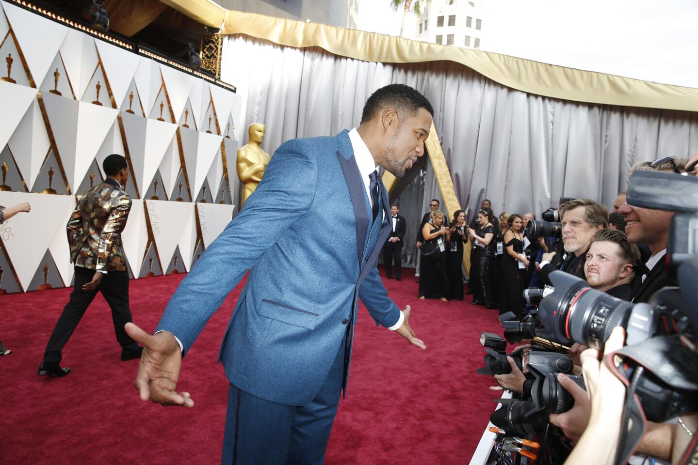 Oscars 2016: Red carpet arrivals