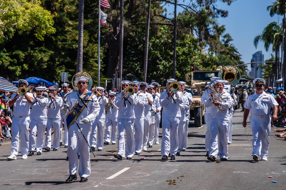 The annual Independence Day Parade in Coronado on July 4, 2022.