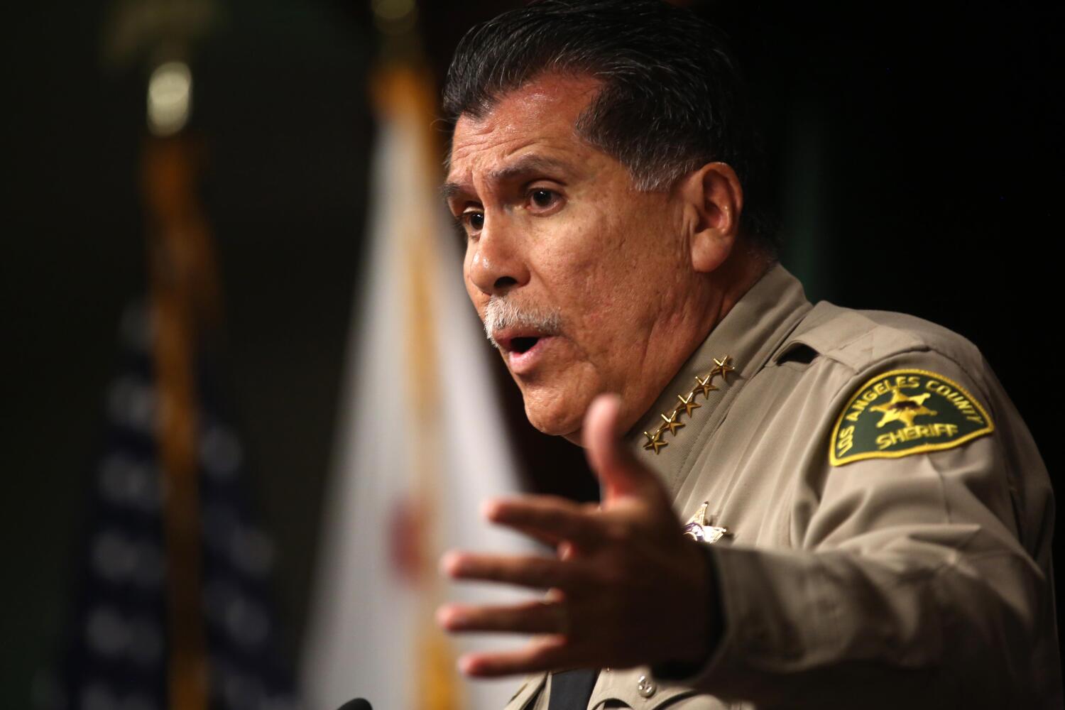 After a year in office, L.A. County sheriff talks deputy gangs, jail deaths, overdoses