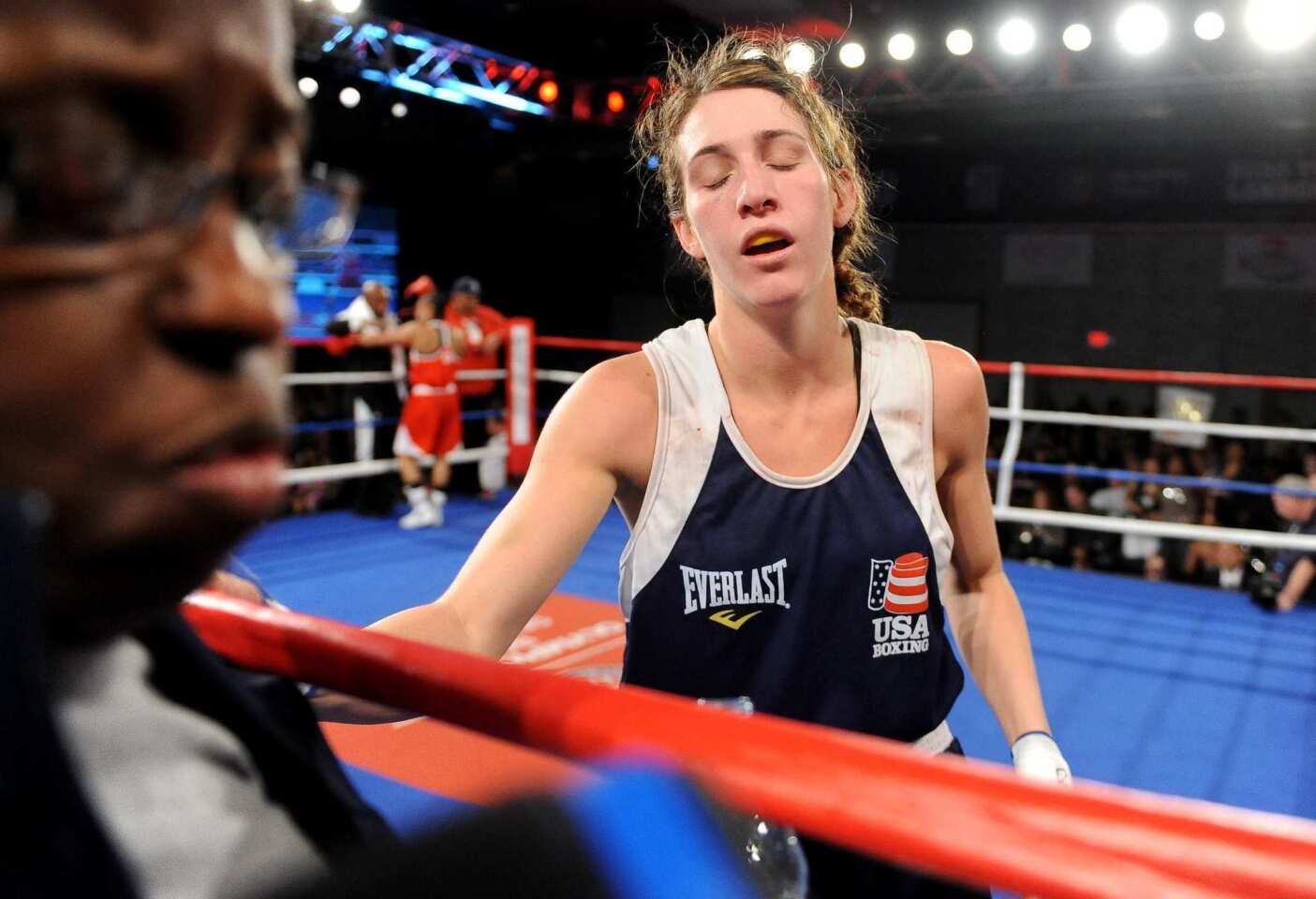 Women's boxing trials