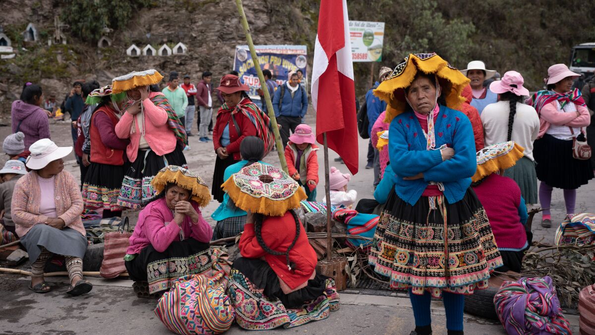 'They don't see us as humans.' In Peru, protests over racism and neglect spill from the Andes