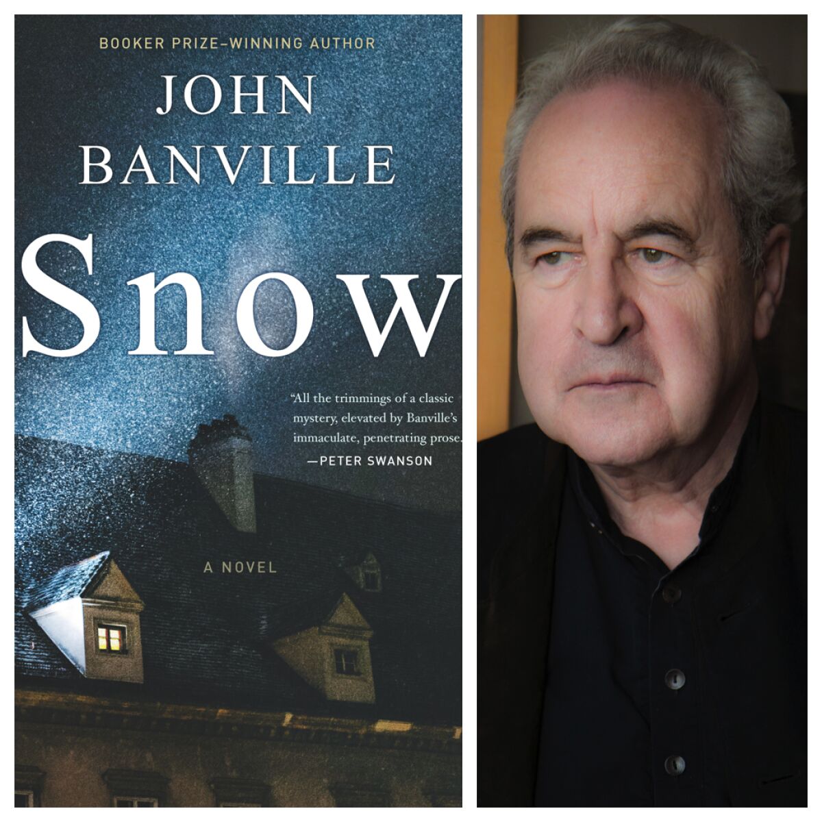 John Banville's new novel is "Snow."