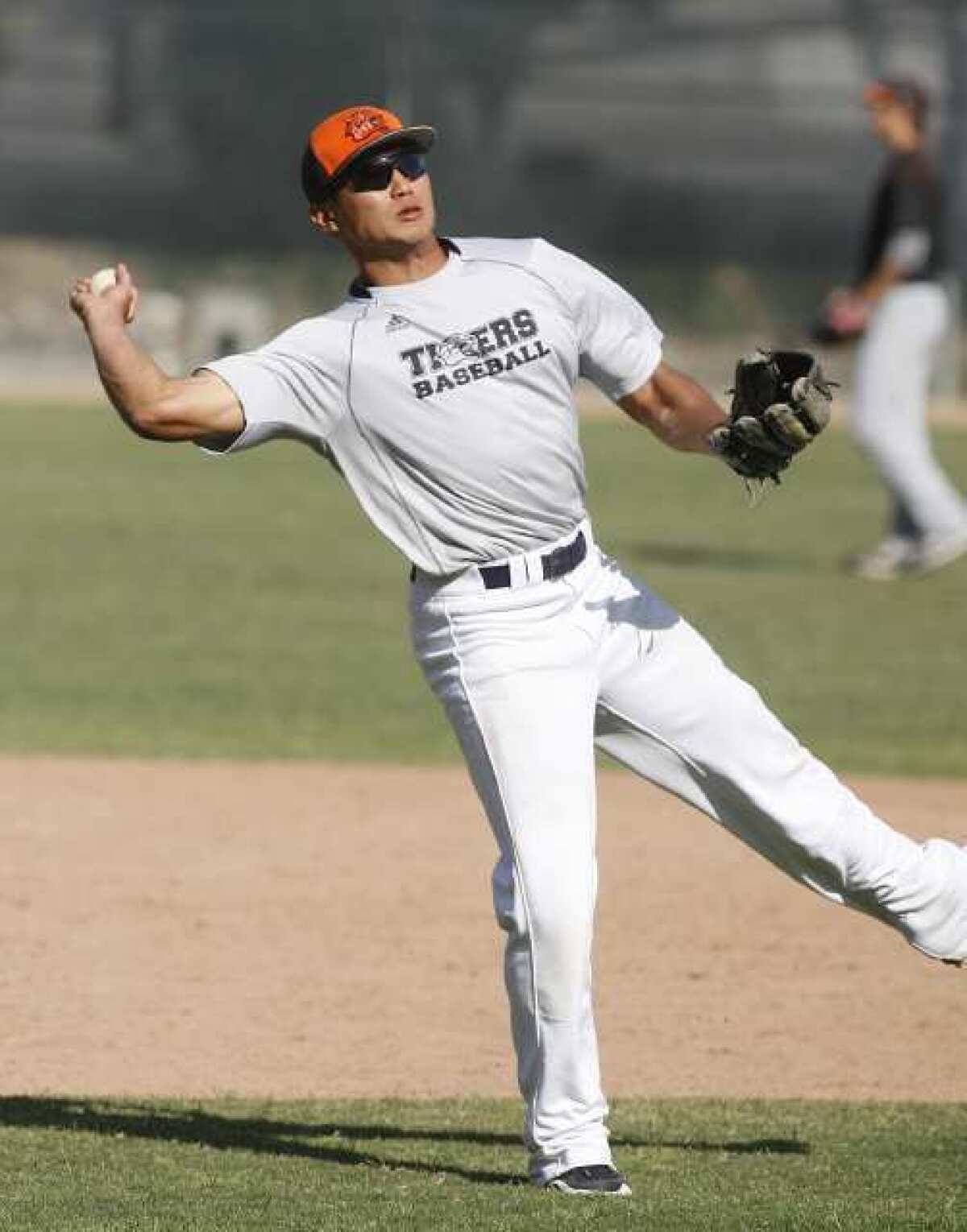 ARCHIVE PHOTO: Former Glendale Vaqueros star Scott Hong is batting .400 with five stolen bases and four walks for the 4-0 Occidental Tigers.