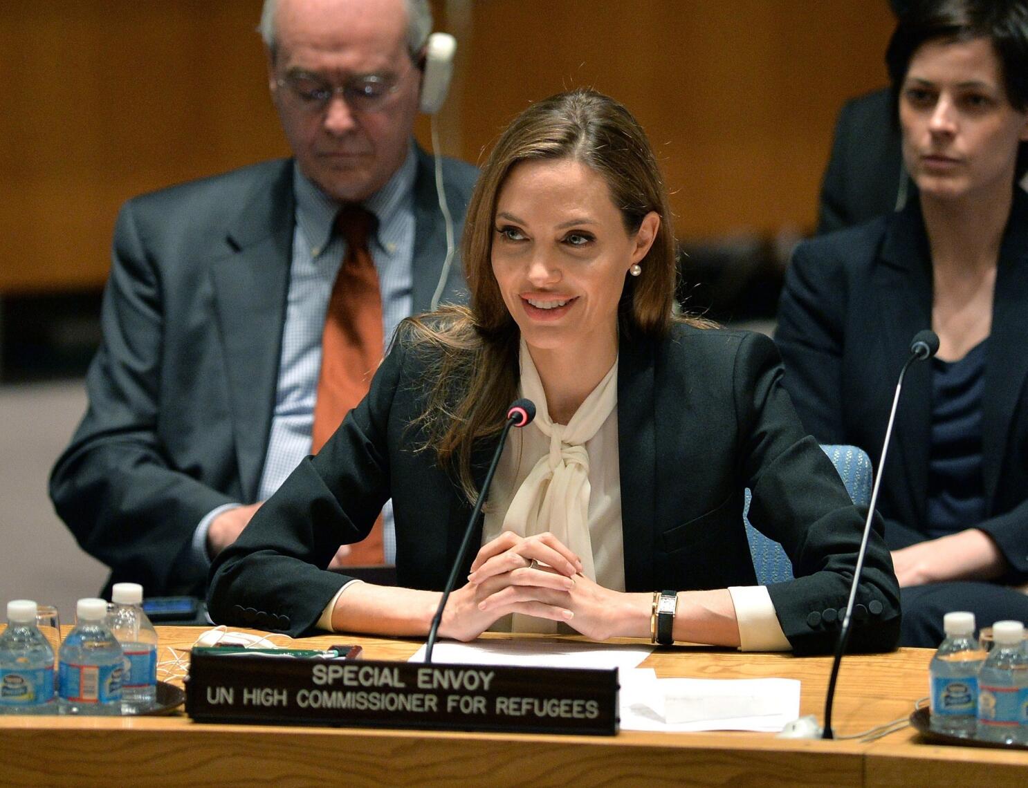 What Angelina Jolie said to the UN Security Council about rape - Los  Angeles Times