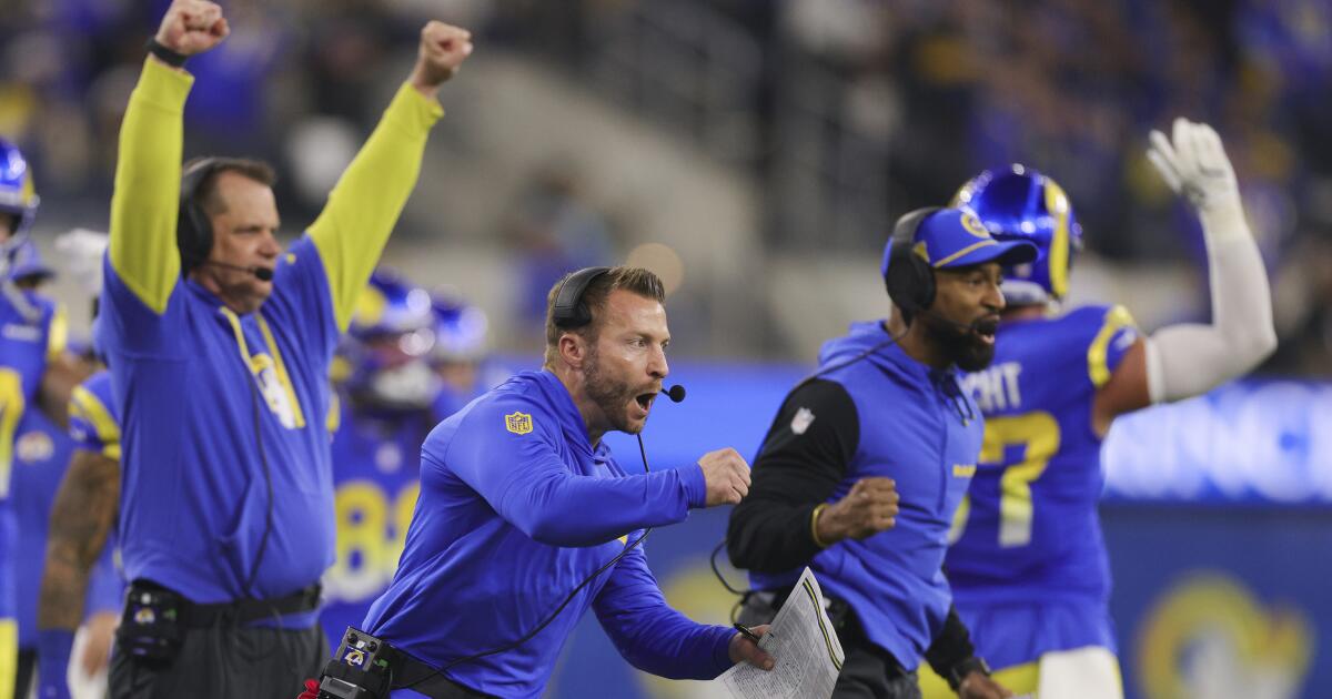 Sean McVay, Rams'ın play-off teklifini kesinleştirebilecek oyunları görmezden gelmeye çalışıyor