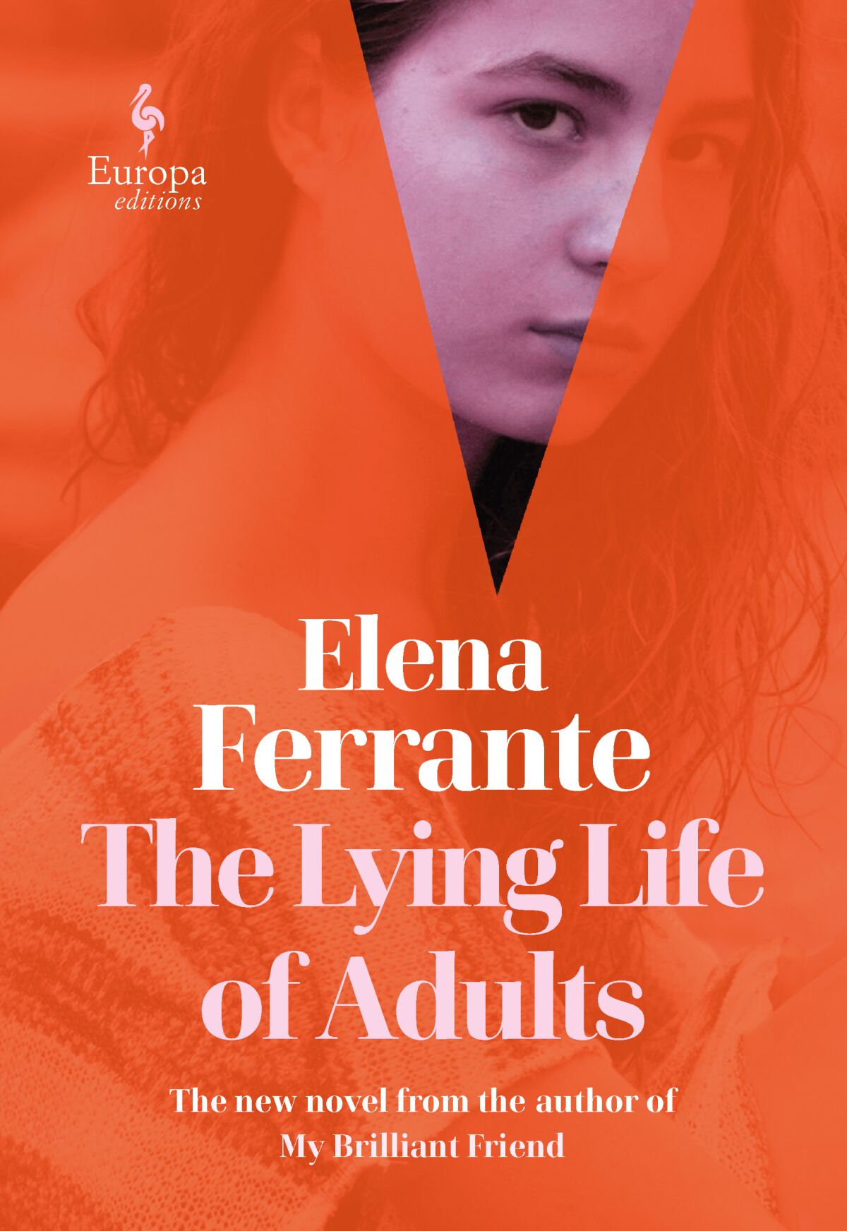 Book jacket for “The Lying Life of Adults” by Elena Ferrante.