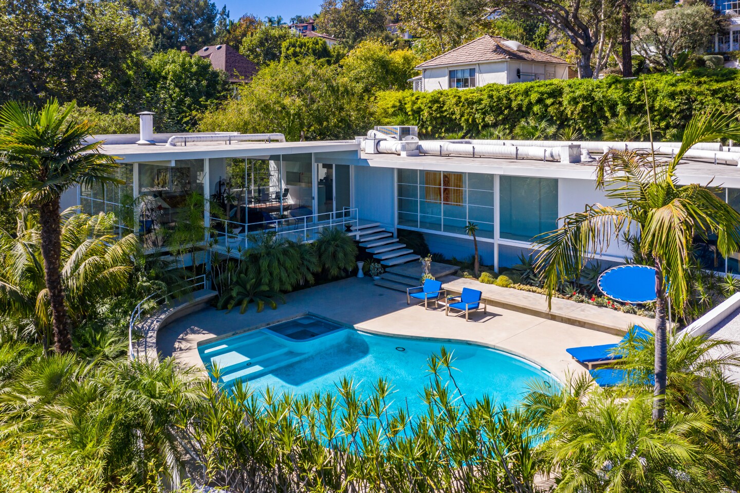 James B. Valentine’s Midcentury Modern home in Los Feliz
