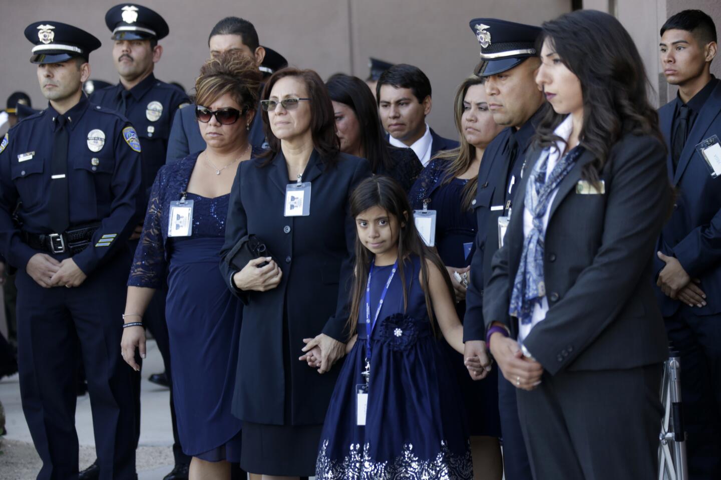 Palm Springs police officers funeral