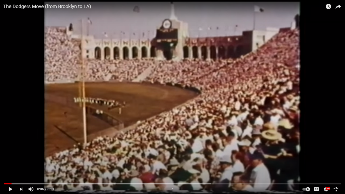 The L.A. Memorial Coliseum