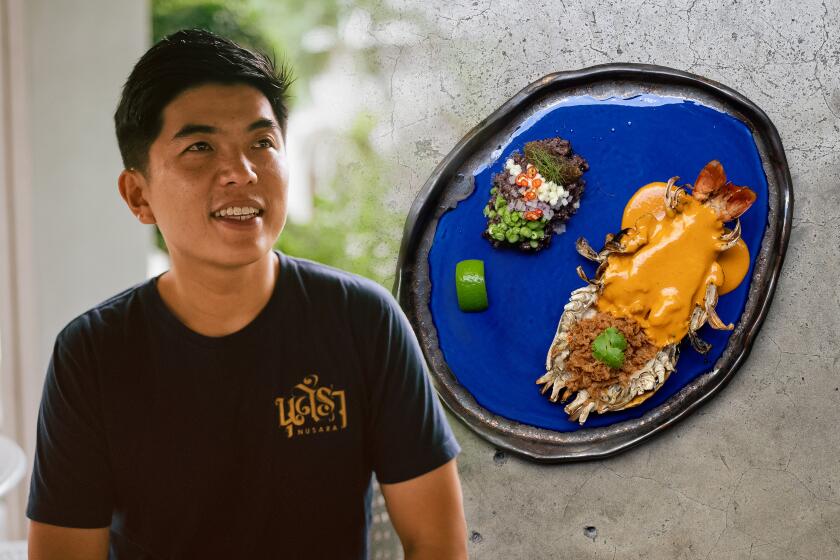 Chef Ton and his version of Khao Kluk Kapi