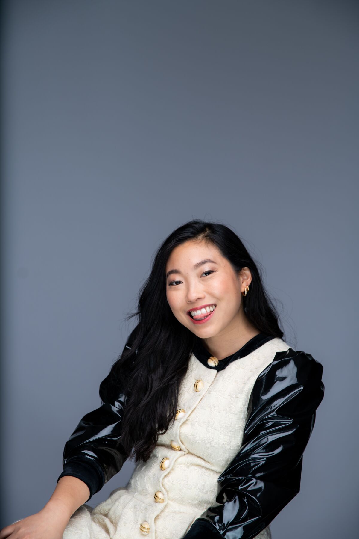 Awkwafina stars in Lulu Wang's 'The Farewell,' which is nominated for two Golden Globes. 