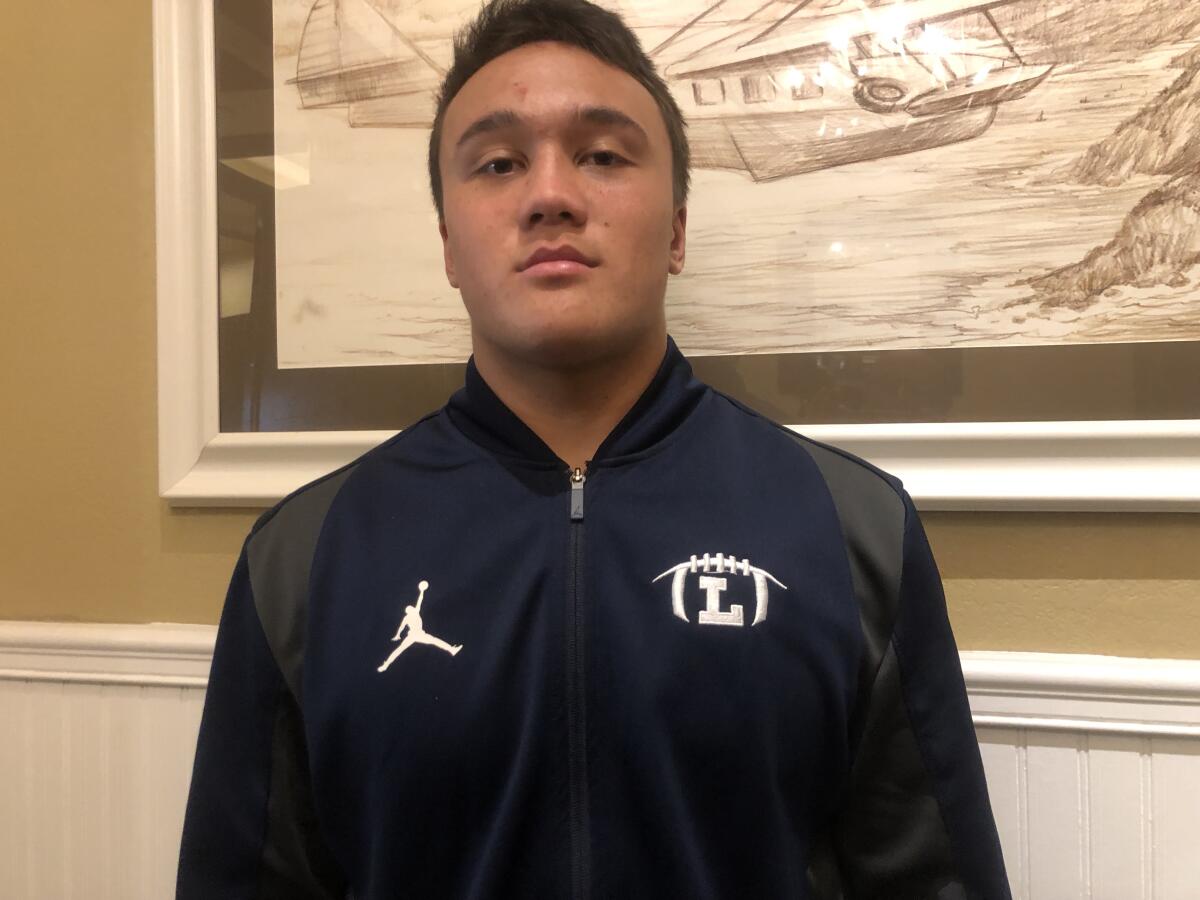 Linebacker Steven Arellano of Loyola is averaging more than 10 tackles a game going into Saturday's Southern Section Division 4 final against San Juan Hills at Loyola.
