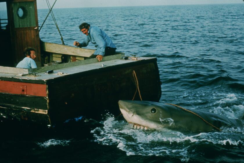 ET.0613.Jaws14.2–– Movie still from the the 30th Anniversary Editon of Jaws movie.