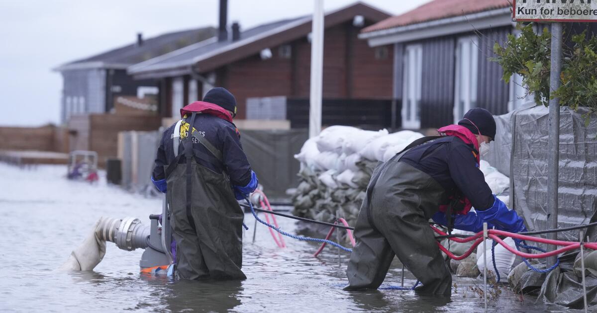 Des vents violents et des inondations frappent l’Europe du Nord