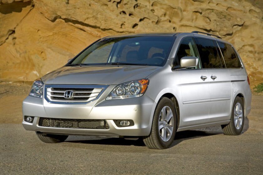 Honda is recalling more than 344,000 Odyssey minivans from the 2007 and 2008 model years to fix an issue with the stability control software.
