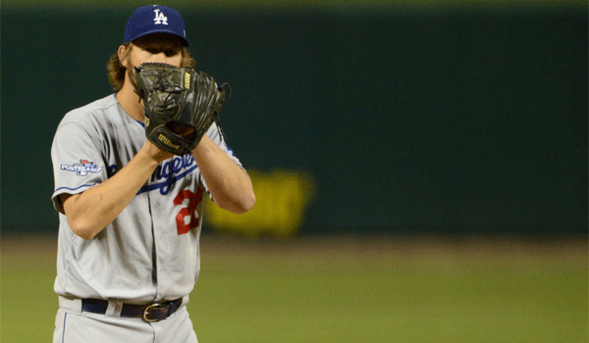 Ace pitcher Clayton Kershaw is one of several Dodgers players eligible for salary arbitration this off-season.