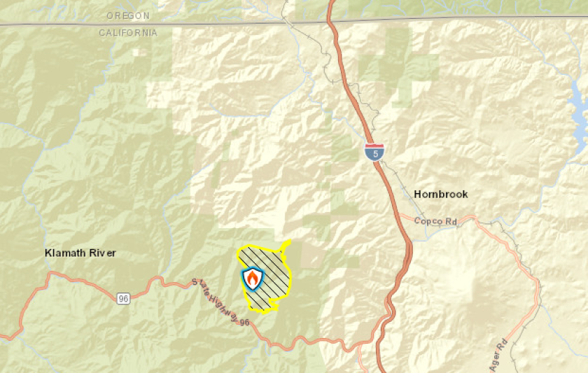 Lime fire perimeter