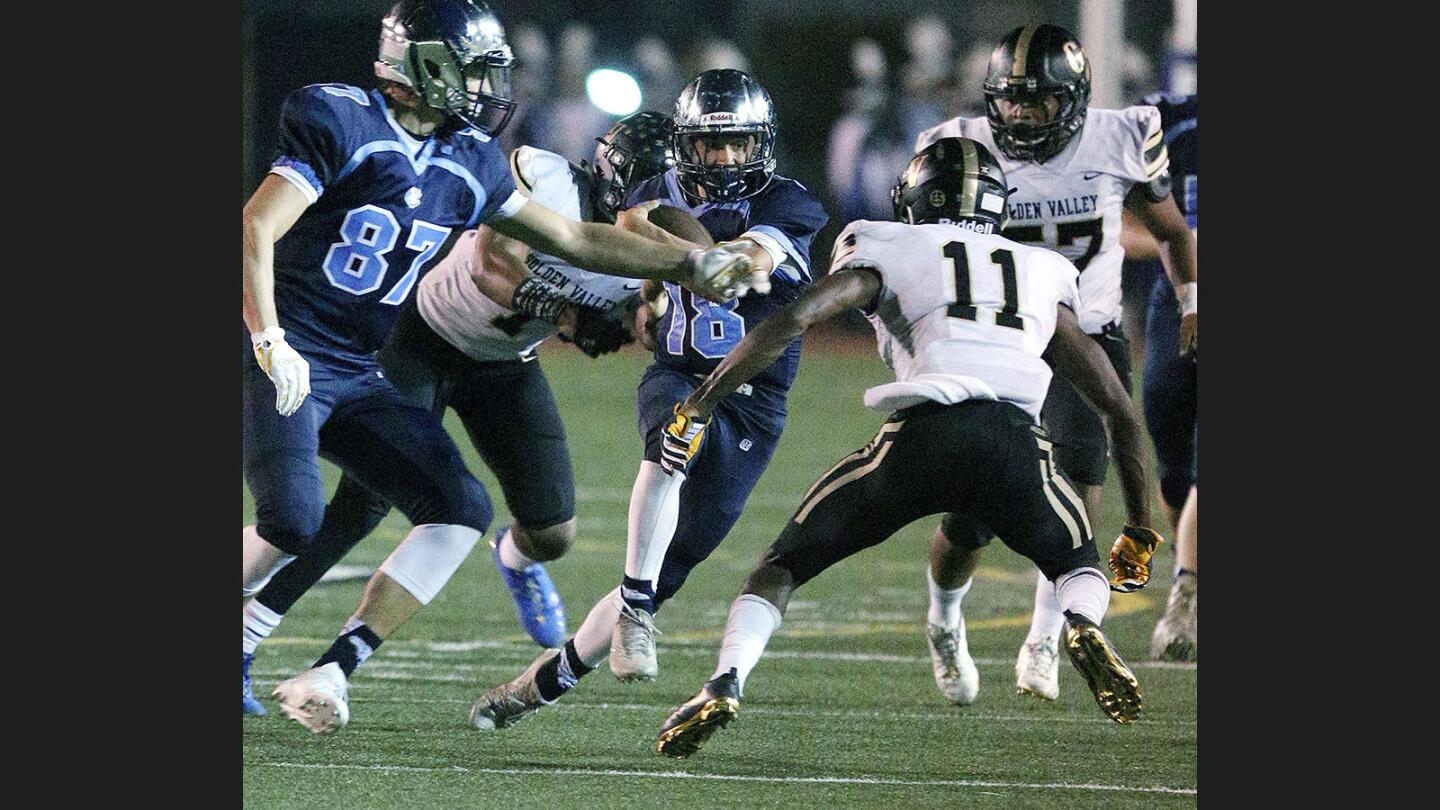 Photo Gallery: Crescenta Valley vs. Golden Valley non-league football