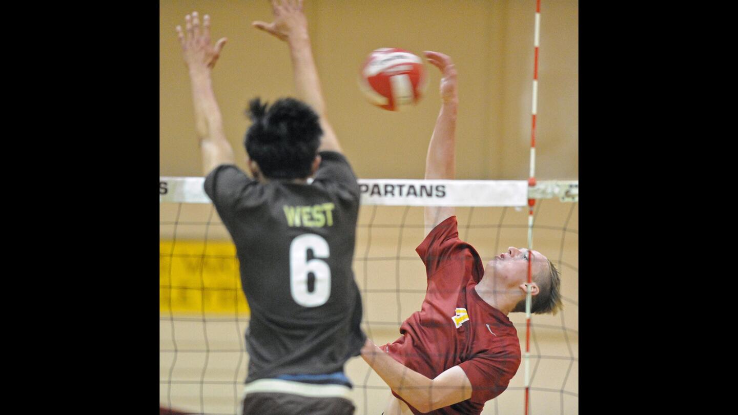 Photo Gallery: La Cañada boys volleyball vs. West Torrance in CIF SS division II first-round playoff