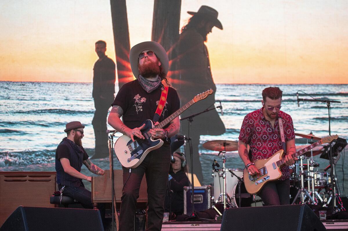 Brothers Osborne perform on the Mane Stage Saturday.