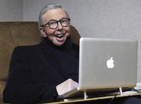 Roger Ebert, the Pulitzer Prize-winning film critic, died on Thursday at age 70. He had battled cancer on and off for the final decade of his life. Ebert lost his jaw and his ability to speak following a surgery to remove cancerous tissue in 2006, but for the final few years of his life, he continued to connect with his readership through prolific use of social media and his blog.
