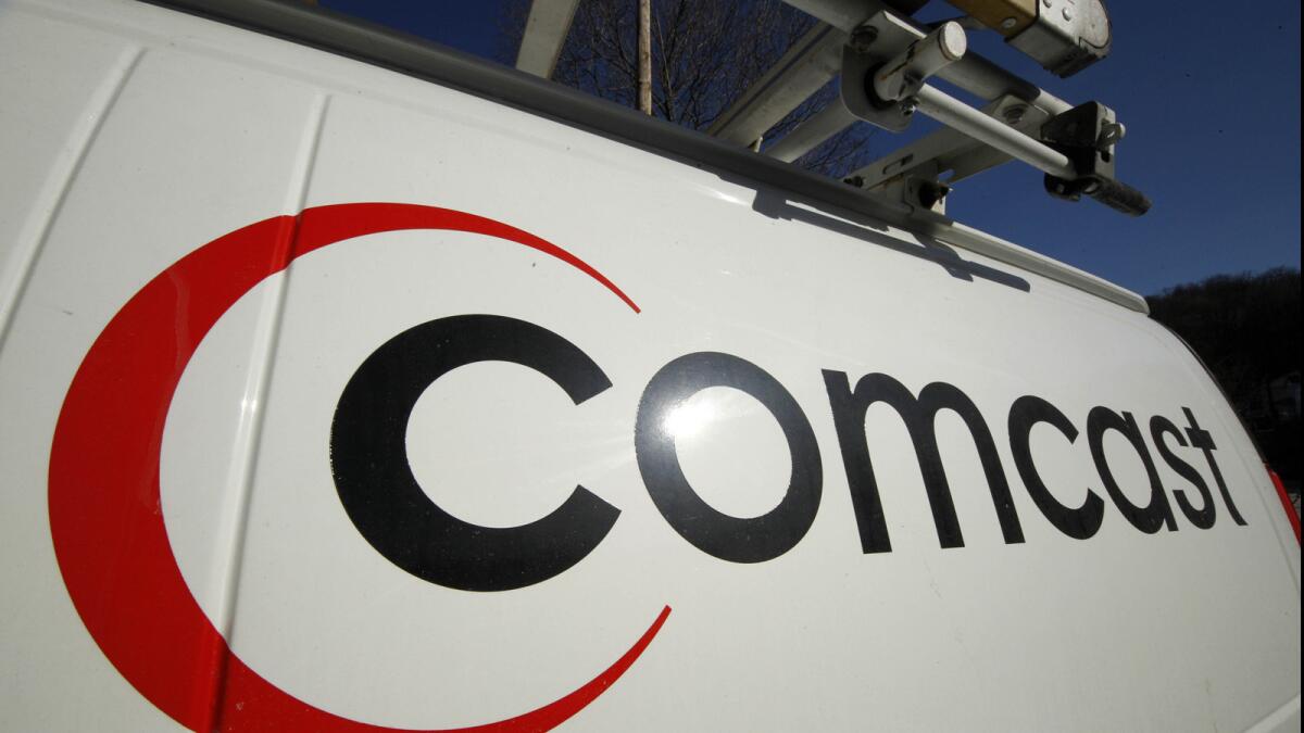 Comcast beat Wall Street estimates on Monday with first quarter profit up 10% compared with the year-ago period.