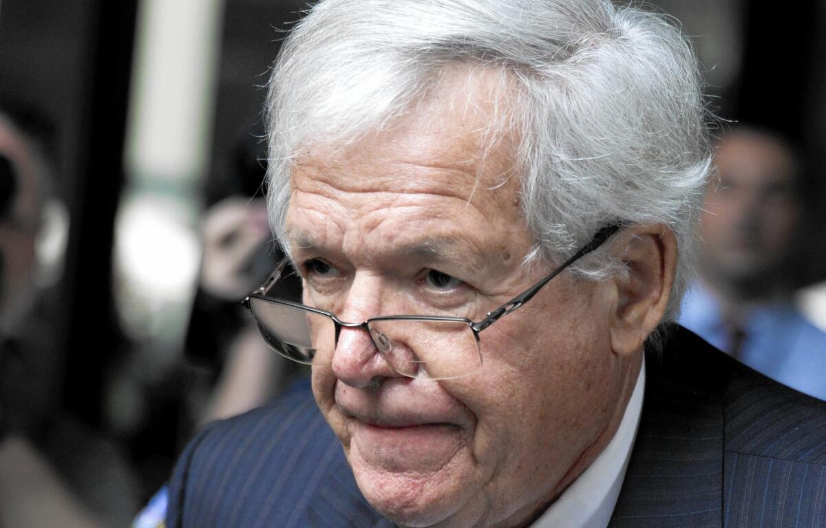 The judge's assessment of the claim that former House Speaker J. Dennis Hastert lied to federal prosecutors signaled that Hastert's bid to avoid prison could be on shaky ground, legal experts said.