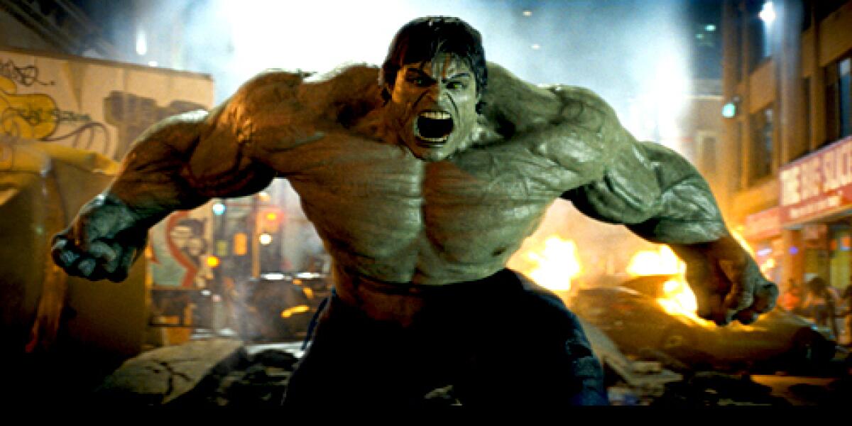"The Incredible Hulk" - $54.5 million