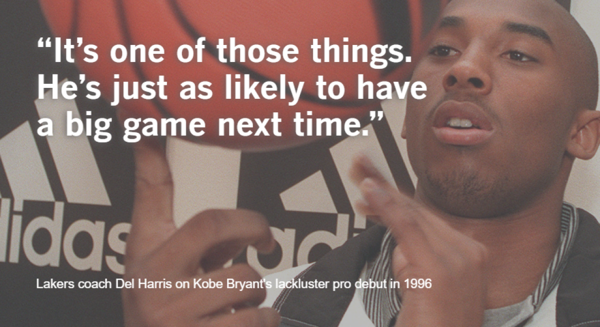 Meme of Kobe Bryant from 1996