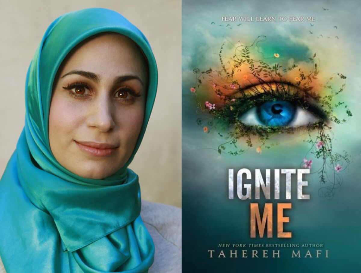 Tahereh Mafi's young adult novel "Ignite Me" is the final installment in her "Shatter Me" series.