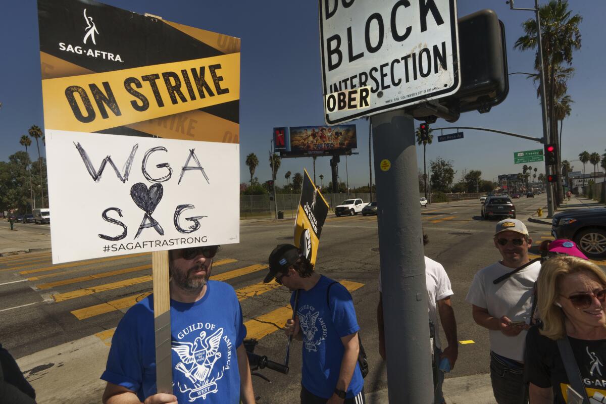 SAG-AFTRA and WGA Strike Shirts, Beyond the Picket Line - The New