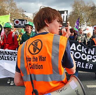 London protests