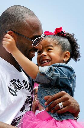 Kobe and daughter