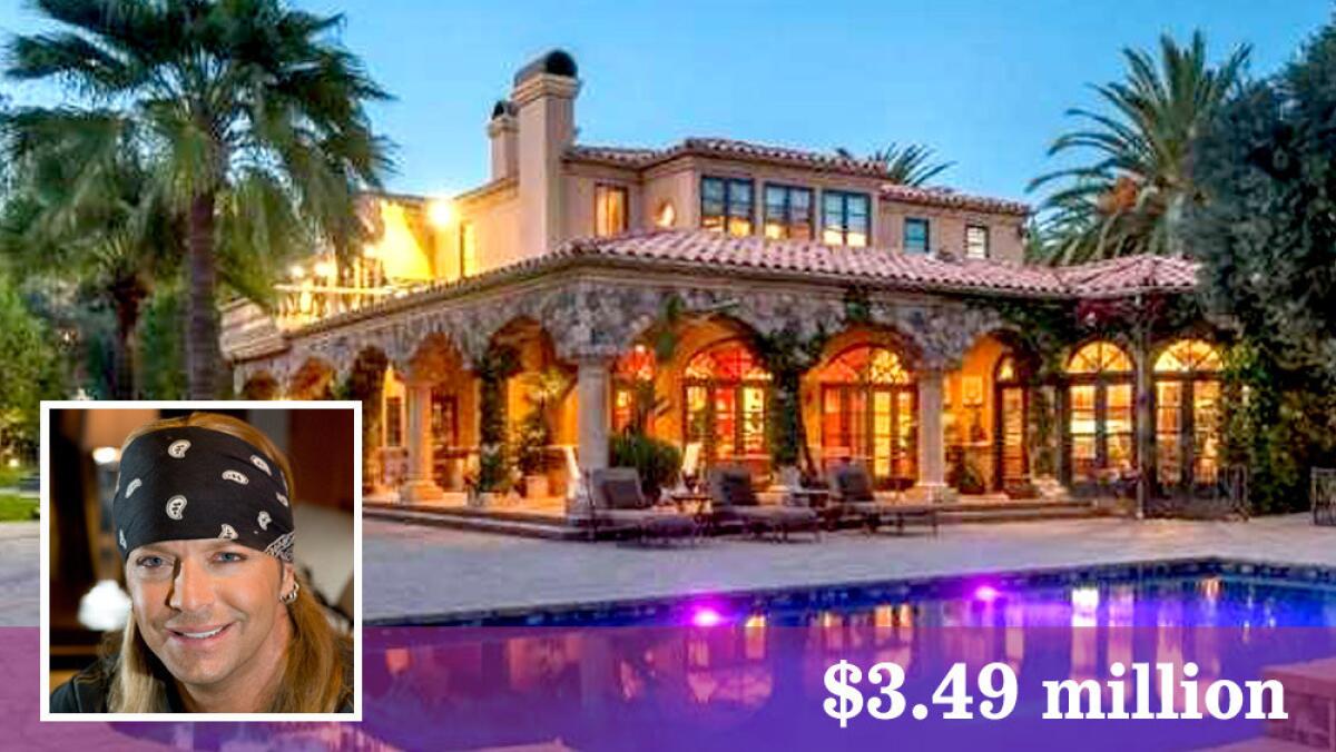 Bret Michaels has bought at house in Westlake Village for $3.49 million.