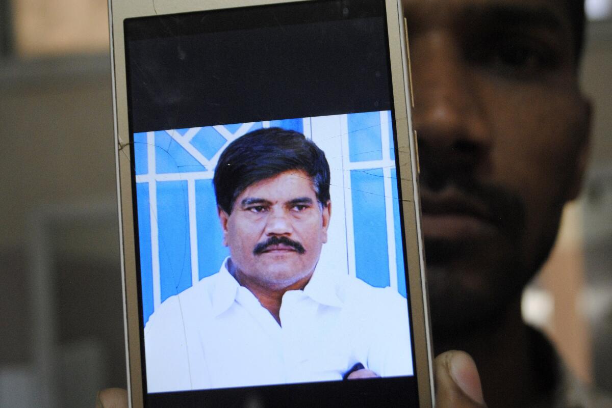 Aziz Memon, 56, had worked as a reporter and cameraman for a local TV station in Pakistan's Sindh province.