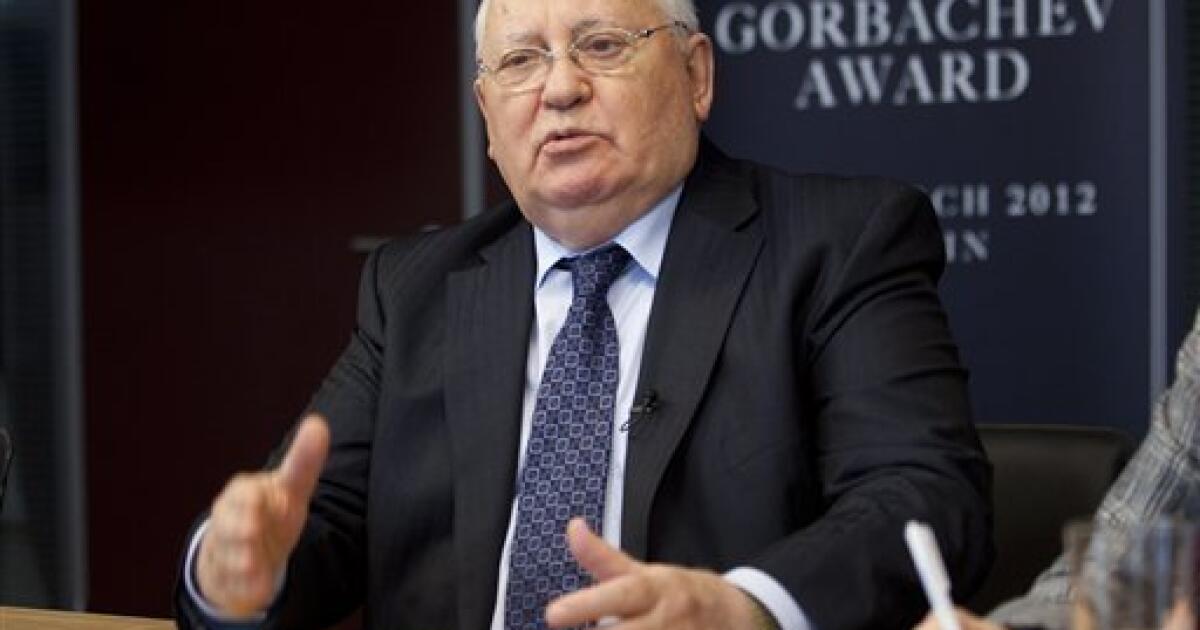 AP Interview: Gorbachev criticizes Putin's party - The San Diego  Union-Tribune